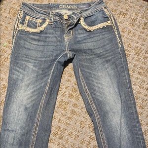 Grace in LA Jeans Skinny 27 Waist